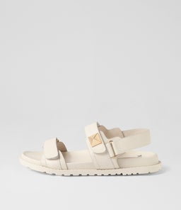BEBE MO CREAM LEATHER