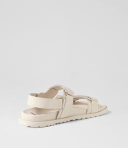 BEBE MO CREAM LEATHER