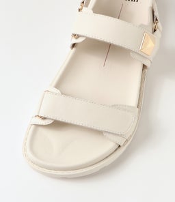 BEBE MO CREAM LEATHER