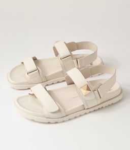 BEBE MO CREAM LEATHER