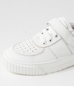 JERRIEE MO WHITE LEATHER