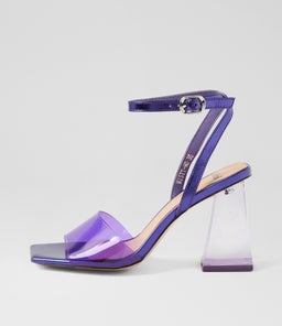 MISTT MO VIOLET VIOLET METALLIC VINYLITE LEATHER