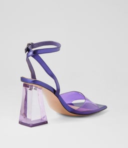 MISTT MO VIOLET VIOLET METALLIC VINYLITE LEATHER