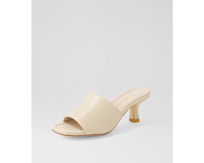 Minimal Cream Leather Mules By Mollini Shop Online At Styletread NZ minimal-cream-leather-mules-by-mollini-shop-online-at-styletread-nz