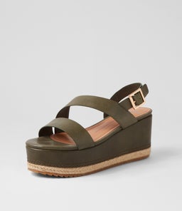 NARENA MO KHAKI LEATHER