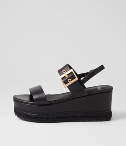 NESTLA MO BLACK BLACK ROPE LEATHER