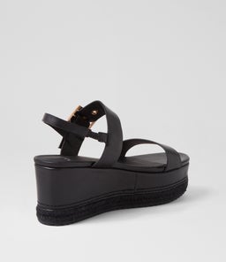NESTLA MO BLACK BLACK ROPE LEATHER