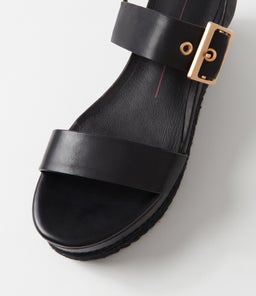NESTLA MO BLACK BLACK ROPE LEATHER