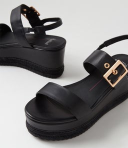 NESTLA MO BLACK BLACK ROPE LEATHER