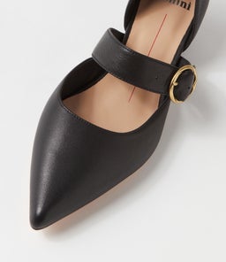 THEDAY MO BLACK LEATHER