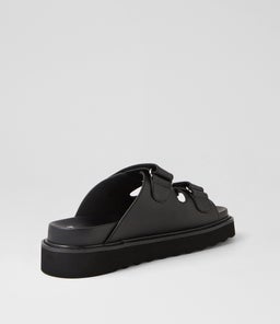 LARNIE MO BLACK BLACK SOLE LEATHER