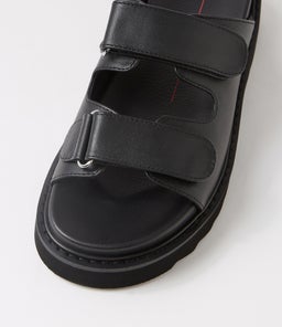 LARNIE MO BLACK BLACK SOLE LEATHER