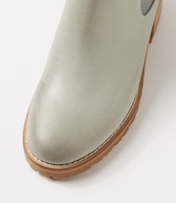 BIANCHA MO PALE BLUE RAW NATURAL HEEL LEATHER