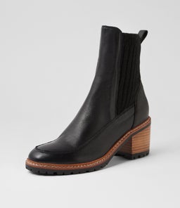 BARRET MO BLACK NATURAL BLACK HEEL LEATHER