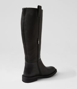RIVAH MO BLACK BLACK HEEL LEATHER