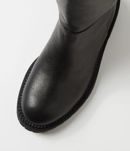 RIVAH MO BLACK BLACK HEEL LEATHER