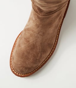 RIVAH MO COFFEE MID NATURAL HEEL SUEDE