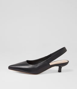 CANZES MO BLACK LEATHER