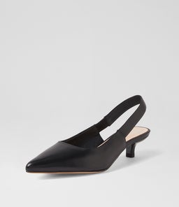 CANZES MO BLACK LEATHER