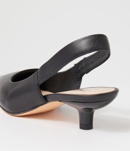 CANZES MO BLACK LEATHER