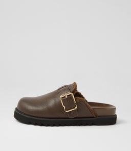 MERCHAH MO CHOC BLACK SOLE LEATHER