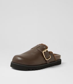 MERCHAH MO CHOC BLACK SOLE LEATHER