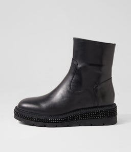 TREMMA MO BLACK JEWEL LEATHER