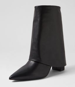 ZENDEYA MO BLACK LEATHER
