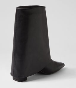 ZENDEYA MO BLACK LEATHER