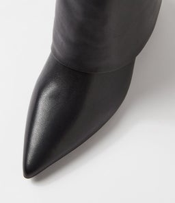 ZENDEYA MO BLACK LEATHER
