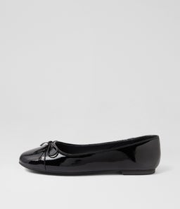 BALLET MO BLACK BLACK PATENT LEATHER