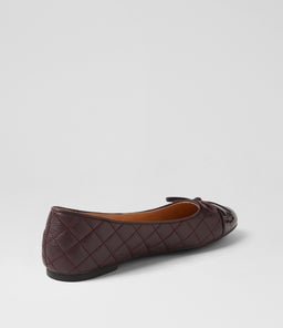 BELIE MO DEEP BURGUNDY PATENT LEATHER
