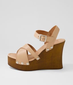 JORDAN MO NUDE LEATHER