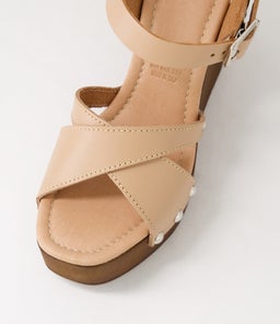 JORDAN MO NUDE LEATHER