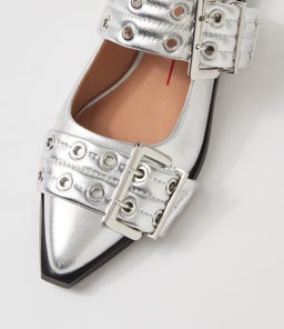 LARRA MO SILVER LEATHER