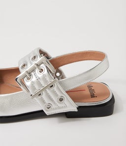 LARRA MO SILVER LEATHER