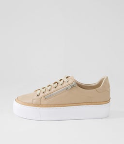 CHESSY MO STONE LEATHER SUEDE