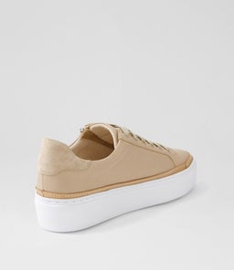CHESSY MO STONE LEATHER SUEDE