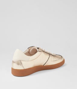 DARI MO PLATINUM GUM SOLE SHRUNKEN LEATHER