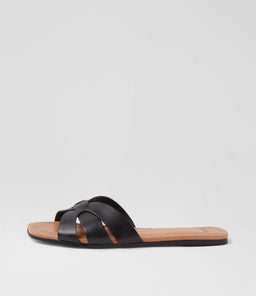 LEYANA MO BLACK LEATHER