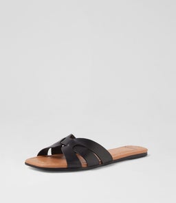 LEYANA MO BLACK LEATHER