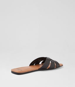 LEYANA MO BLACK LEATHER