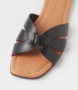 LEYANA MO BLACK LEATHER