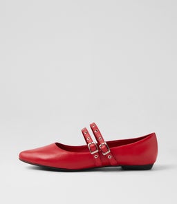 GARNES MO RED LEATHER