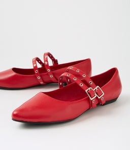 GARNES MO RED LEATHER