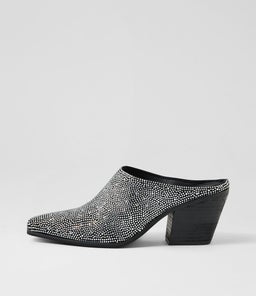 UTOPIAN MO BLACK SILVER SUEDE JEWELS