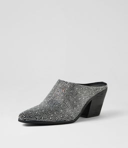 UTOPIAN MO BLACK SILVER SUEDE JEWELS
