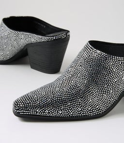 UTOPIAN MO BLACK SILVER SUEDE JEWELS