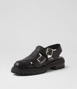 AILAS MO BLACK LEATHER