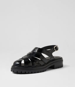 ABEES MO BLACK SHINE LEATHER
